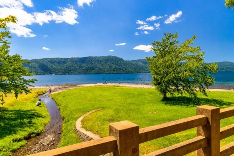 十和田湖休屋 神田川と両国橋