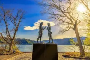 十和田湖_乙女の像