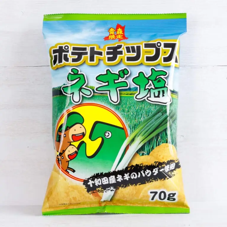 青森限定ポテトチップス ネギ塩 | 青森県立十和田西高等学校 & 道の駅とわだ コラボ商品_表