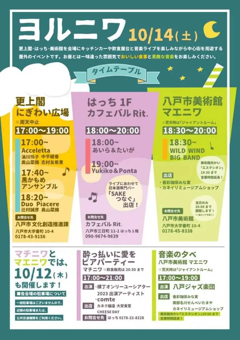 ヨルニワ2023 | 青森県八戸市