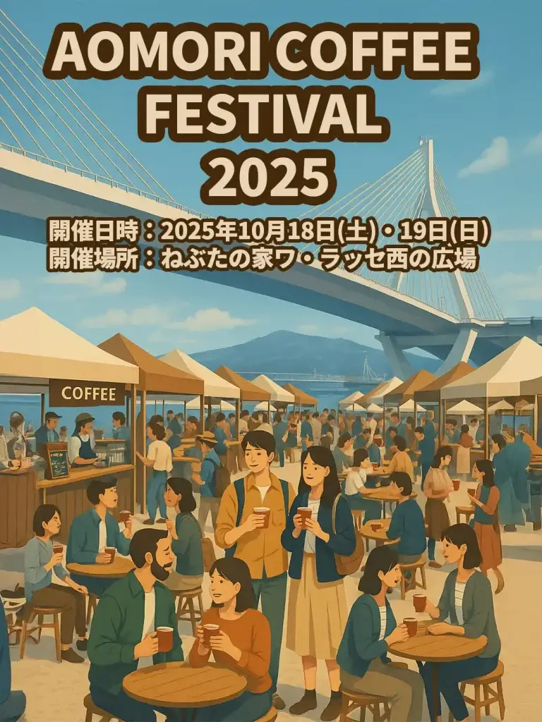 AOMORI COFFEE FESTIVAL 2025｜青森コーヒーフェスティバル | 青森県青森市