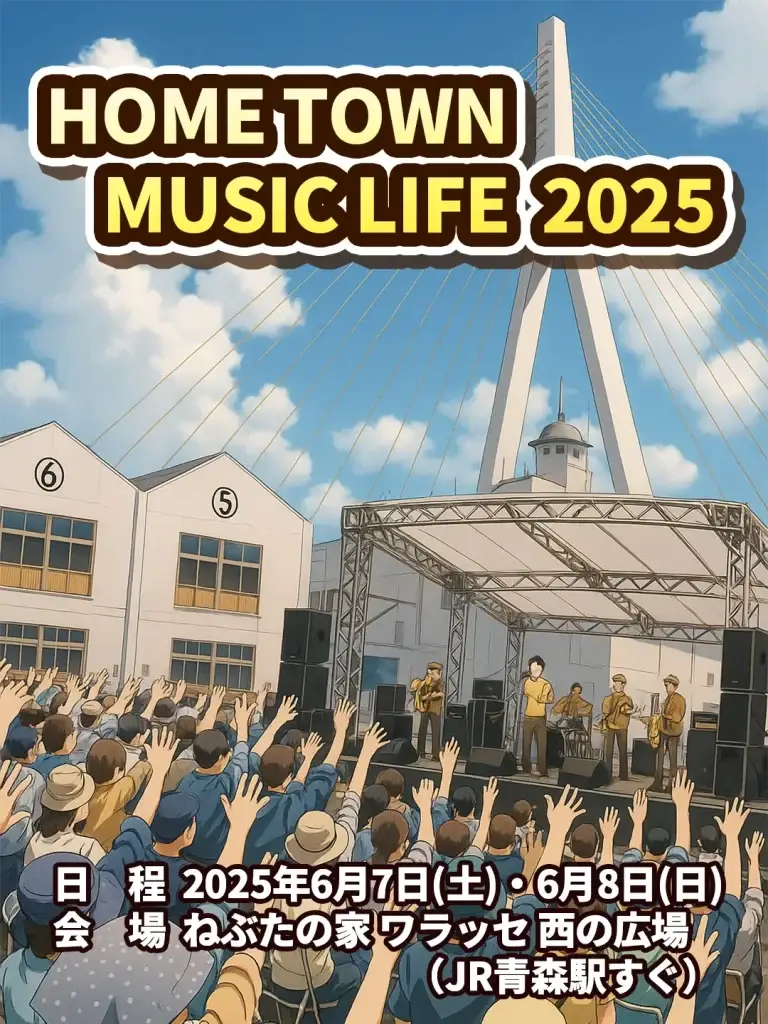 HTML2025 | HOME TOWN MUSIC LIFE 2025 | 青森県青森市