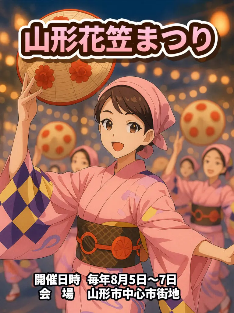 山形花笠まつり | 山形県山形市