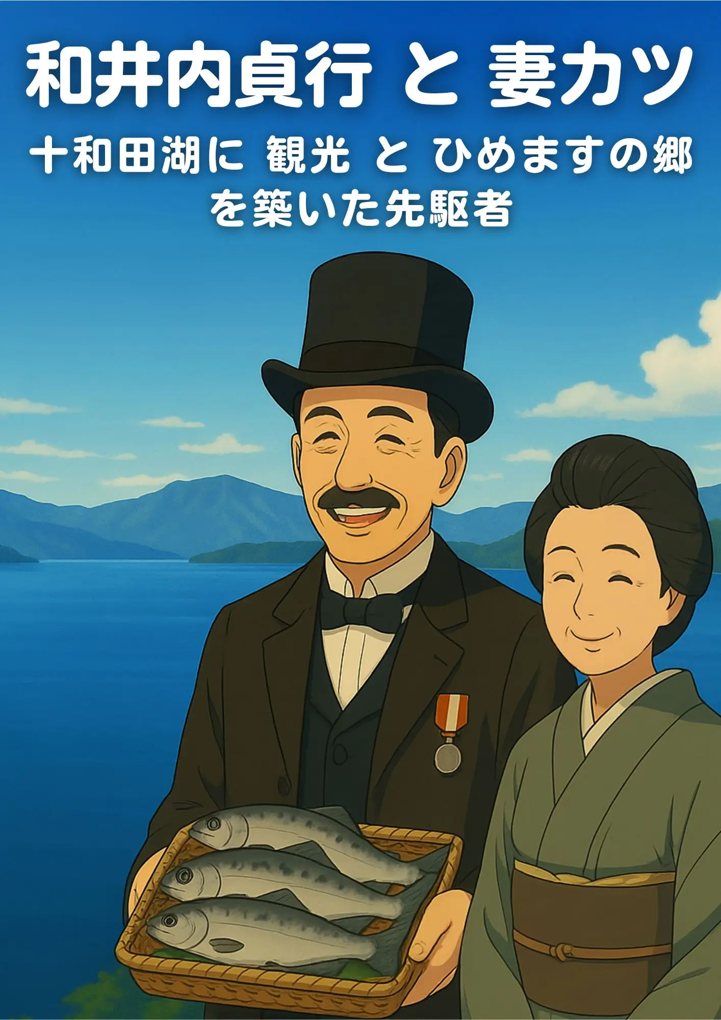 十和田湖に 観光 と ひめますの郷 を築いた先駆者