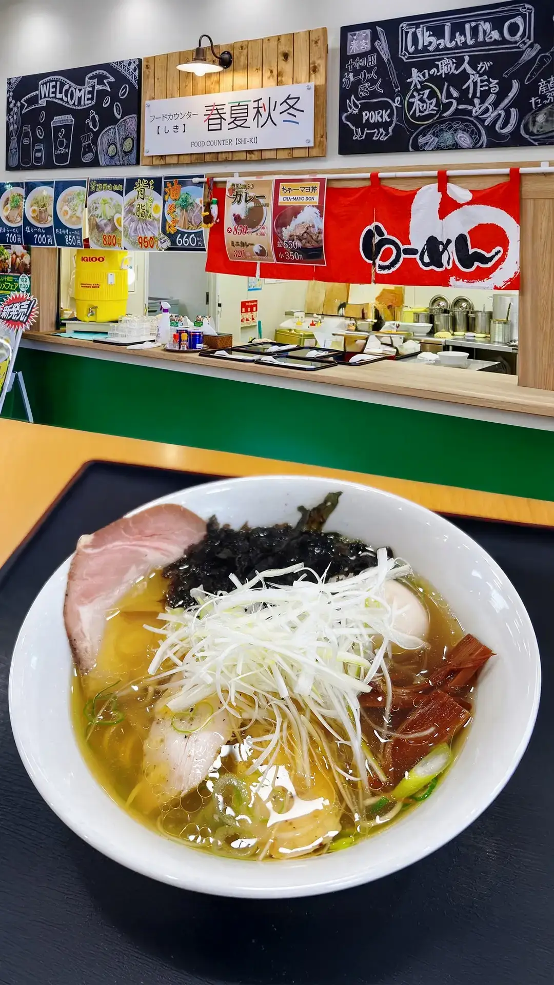 【青森ラーメン】しじみのしみじみラーメン｜道の駅とわだ「春夏秋冬」