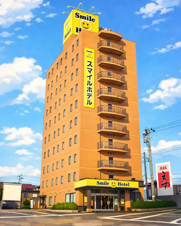 スマイルホテル十和田｜官庁街・繁華街まで徒歩圏内、無料駐車場とWi-Fi完備のビジネスホテル