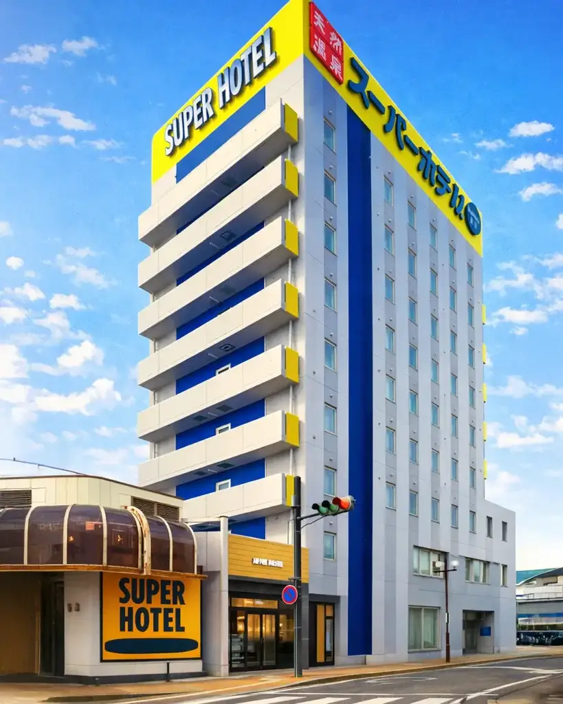 スーパーホテル十和田天然温泉｜無料朝食と天然温泉「奥入瀬の湯」、十和田市中心部の快眠ビジネスホテルの写真