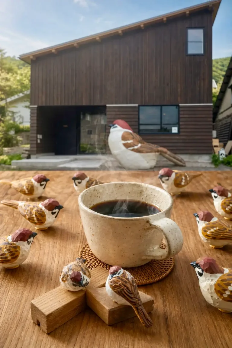 shop&cafe鳥曇(とりぐもり) 1 青森県十和田市法量焼山にある「shop&cafe鳥曇」のコーヒーと店内の雰囲気