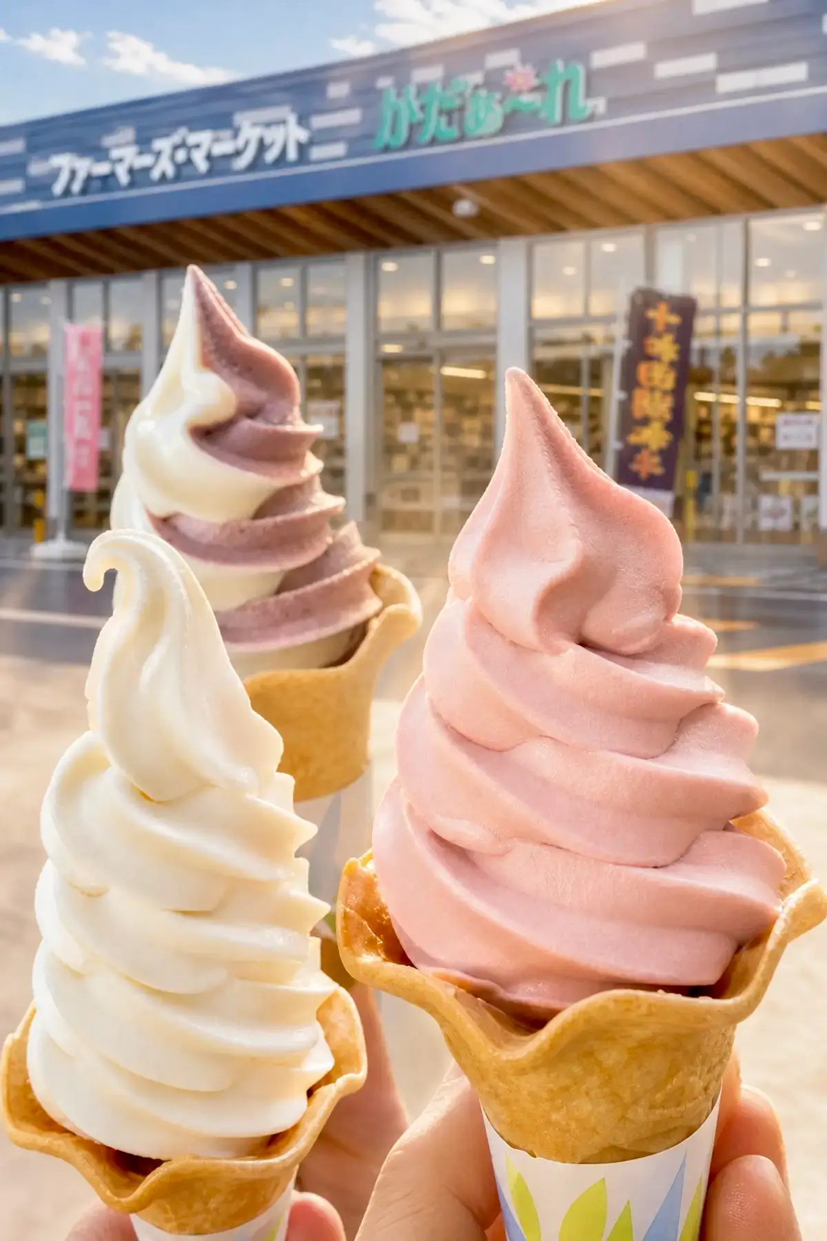 かだぁ～れキッチンのソフトクリーム｜十和田市