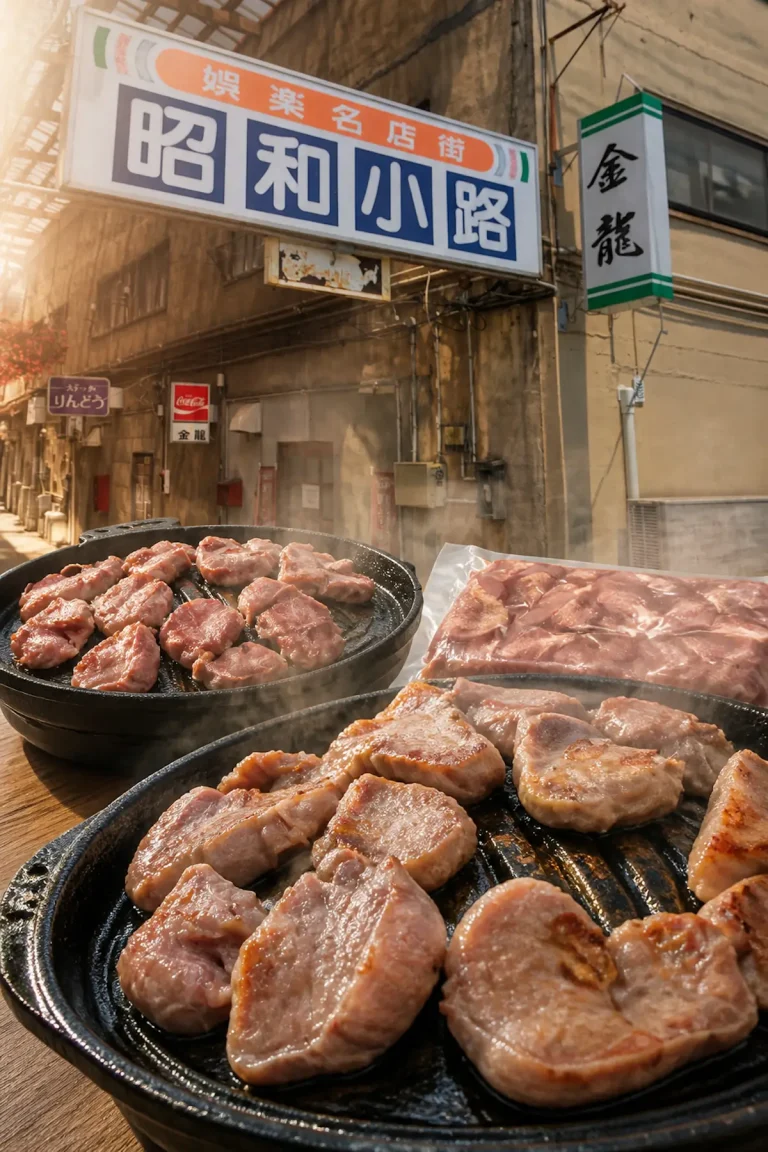 金龍食堂 1 金龍食堂の豚タン|青森県十和田市西一番町の持ち帰りグルメ