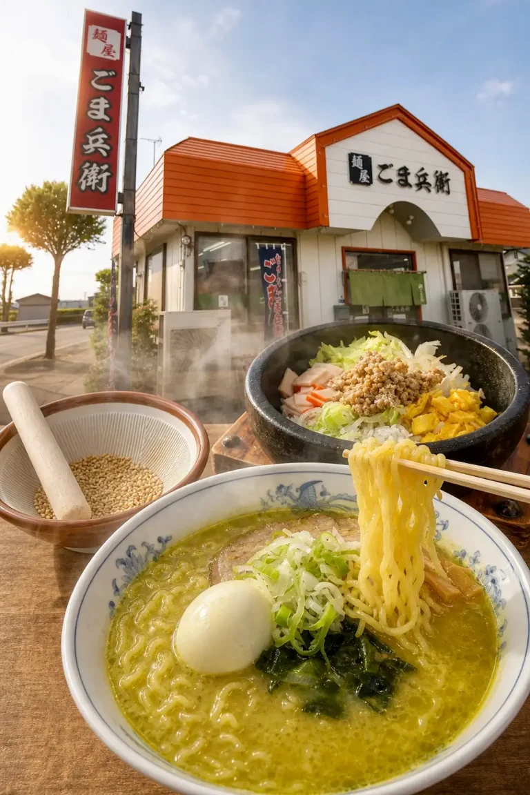 麺屋ごま兵衛 十和田市 ごまみそラーメンの画像