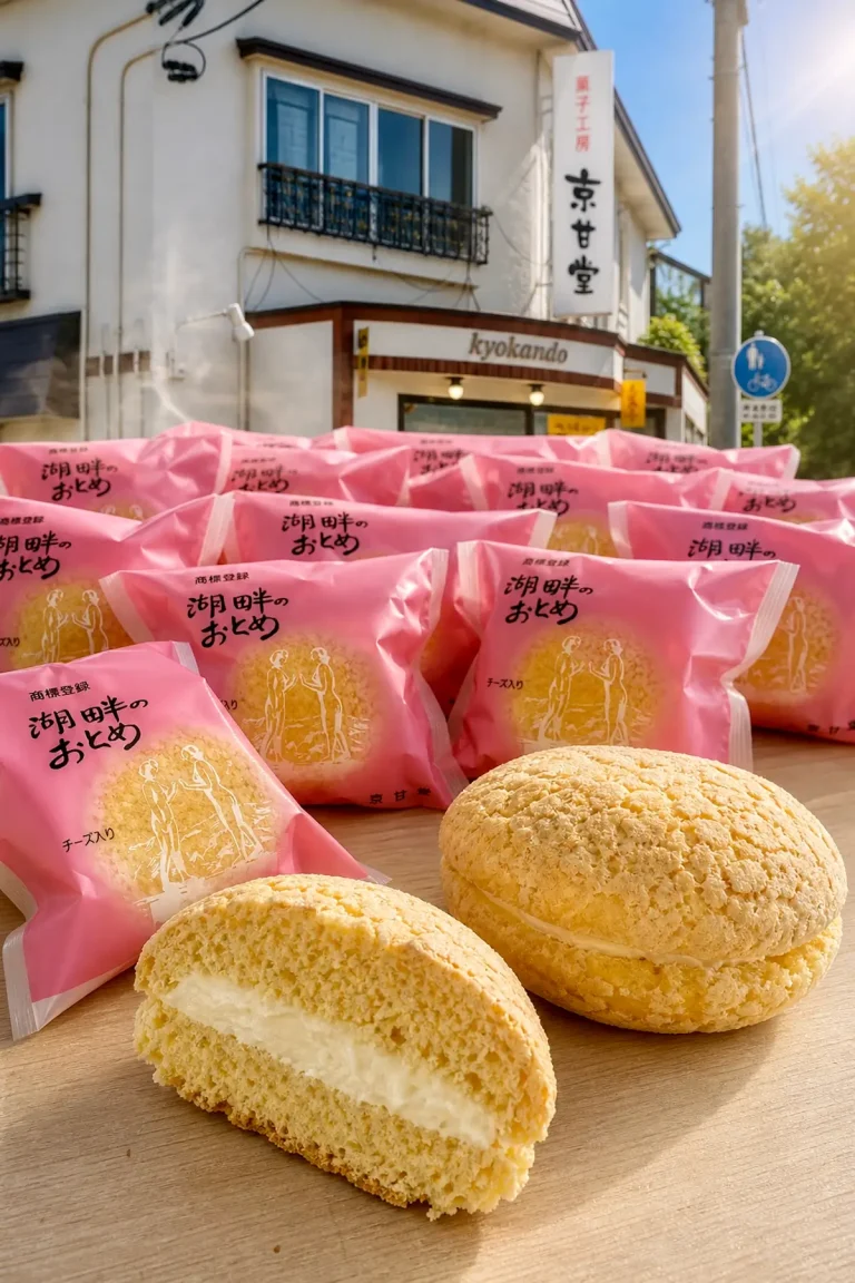 菓子工房 京甘堂の湖畔のおとめ