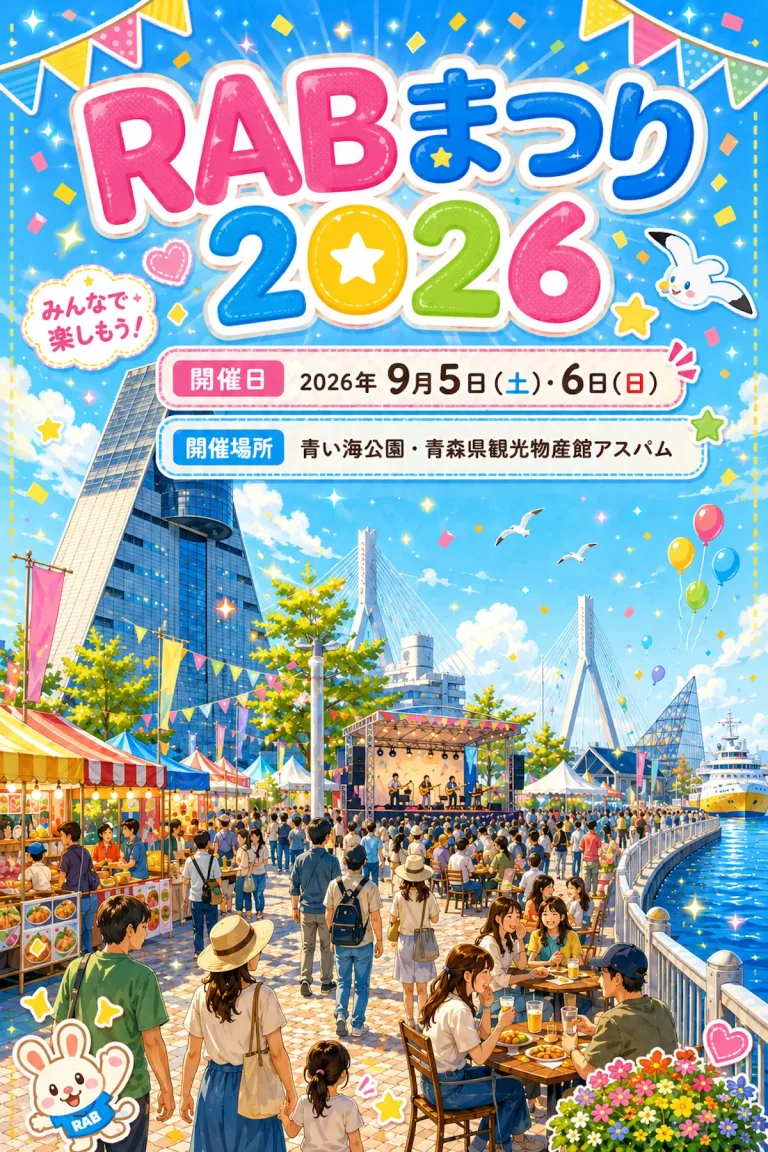 RABまつり2026 青森県青森市のイベント告知画像